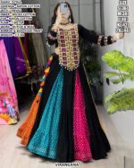 Traditional Bandhani Print Lehenga Top Set