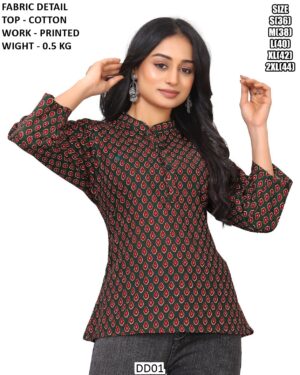 Daily Wear Cotton Top Collection
