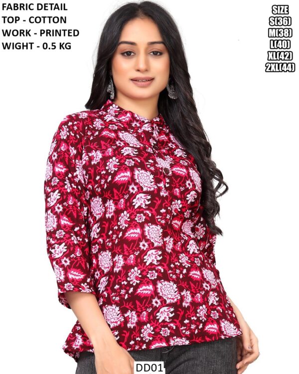 Daily Wear Cotton Top Collection