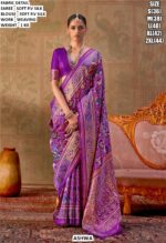 Soft P.V Silk Weaving Saree With Blouse