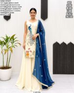 Trendy Pure French Crape Outfit