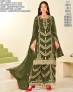 Premium Georgette Suit With Dupatta