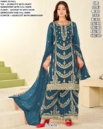 Premium Georgette Suit With Dupatta