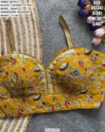 Heavy Embroidery Sequence Blouse For Women