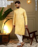 Men’S Heavy Khadi Cotton Kurta Pajama