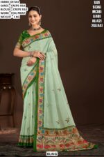 Party Wear Crepe Silk Saree For Women