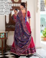Premium Tasar Silk Lehenga With Dupatta