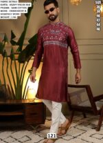 Designer Sequence Work Men Kurta Set