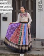 Traditional Gamthi Work Lehenga For Women