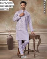 Premium Satin Silk Men Ethnic Outfit