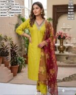 Designer Embroidery Work Suit For Women