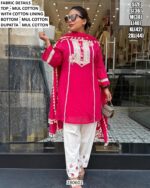 Latest Women Ethnic Mul Cotton Suit Set