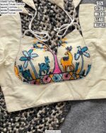 Pure Cotton Embroidery Blouse For Women