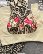Pure Cotton Embroidery Blouse For Women