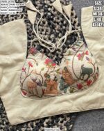 Pure Cotton Embroidery Blouse For Women