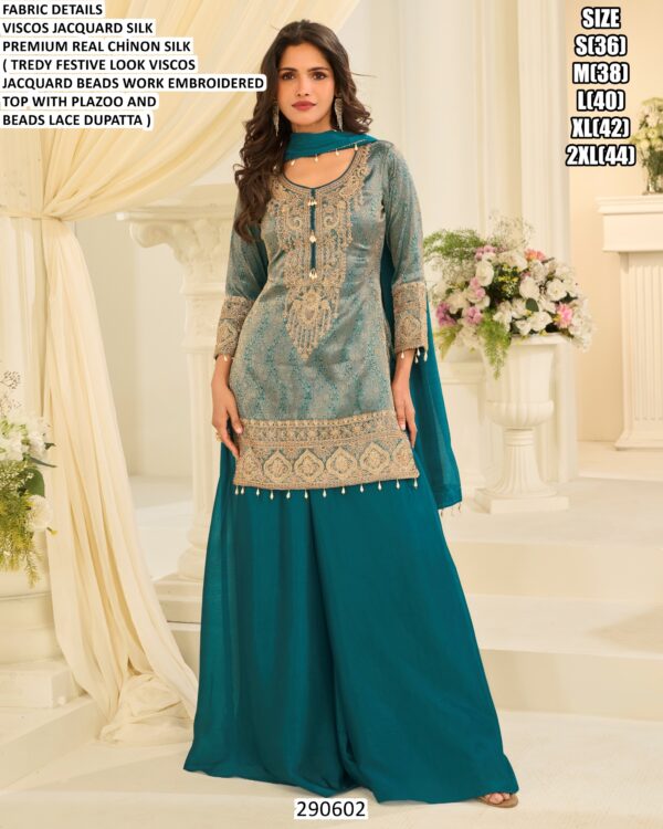Trendy Designer Palazzo Suit Collection