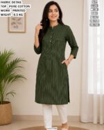 Comfortable Pure Cotton Office Wear Kurti