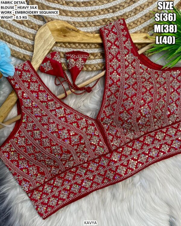 Designer Heavy Silk Blouse Collection