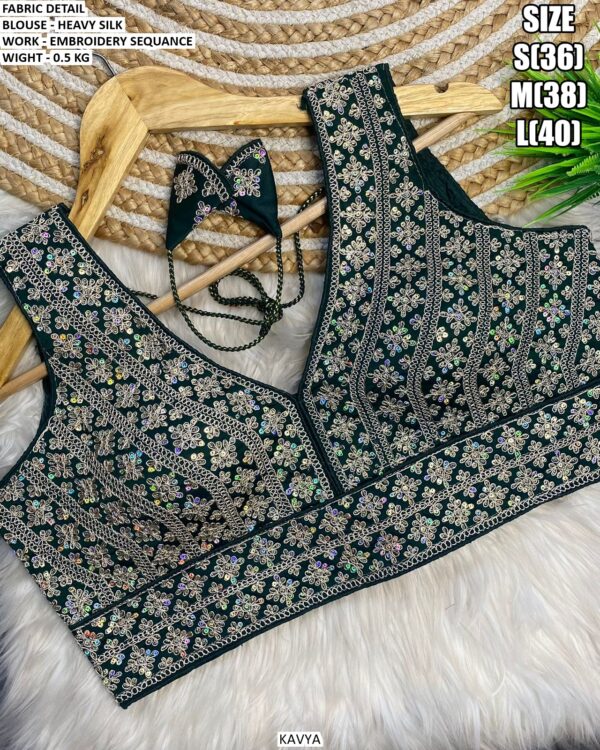 Designer Heavy Silk Blouse Collection