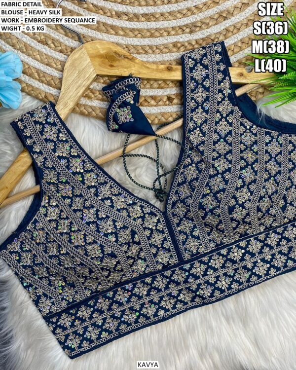 Designer Heavy Silk Blouse Collection