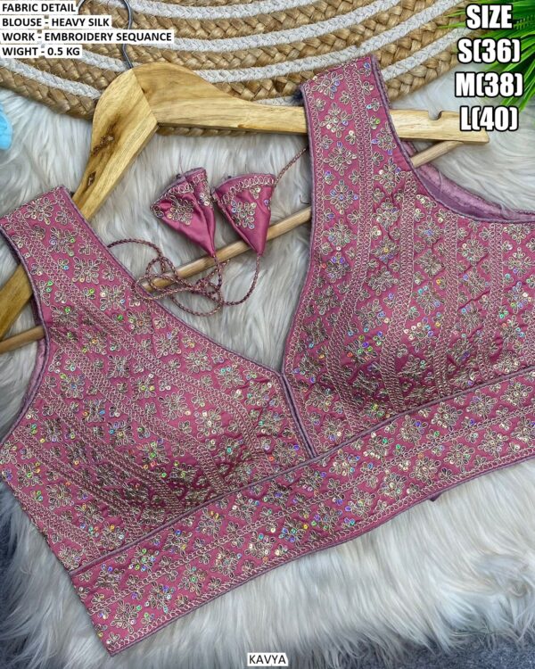 Designer Heavy Silk Blouse Collection