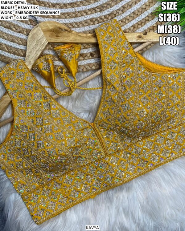 Designer Heavy Silk Blouse Collection
