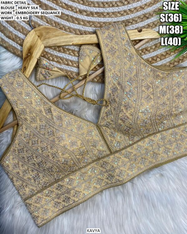 Designer Heavy Silk Blouse Collection