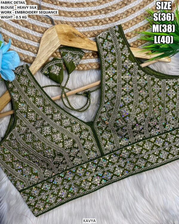 Designer Heavy Silk Blouse Collection