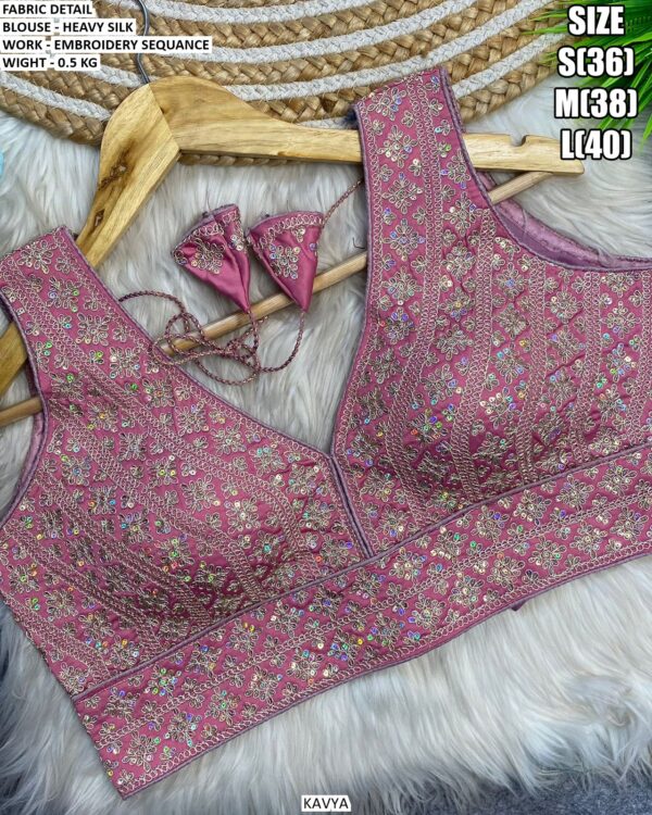 Designer Heavy Silk Blouse Collection