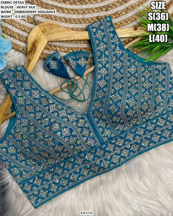 Designer Heavy Silk Blouse Collection