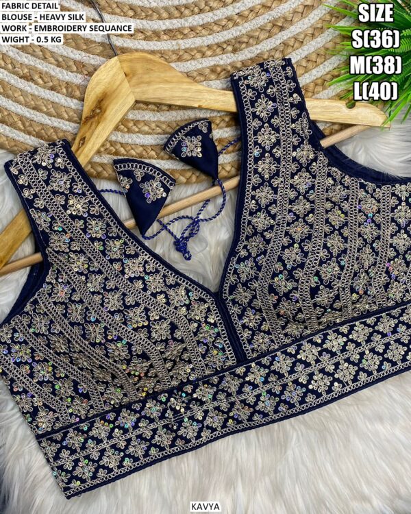 Designer Heavy Silk Blouse Collection