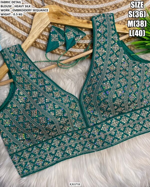 Designer Heavy Silk Blouse Collection