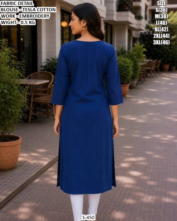 Elegant Daily Wear Cotton Kurti