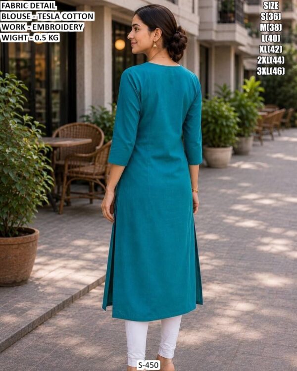 Elegant Daily Wear Cotton Kurti
