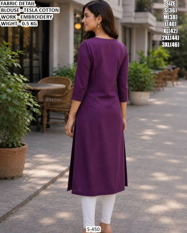 Elegant Daily Wear Cotton Kurti