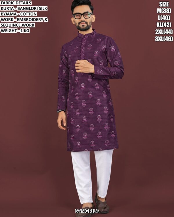 Premium Banglori Silk Kurta For Men
