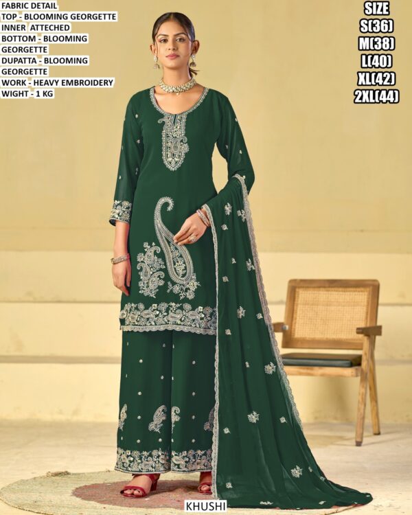 Festival Wear Women’s Kurta Palazzo Set