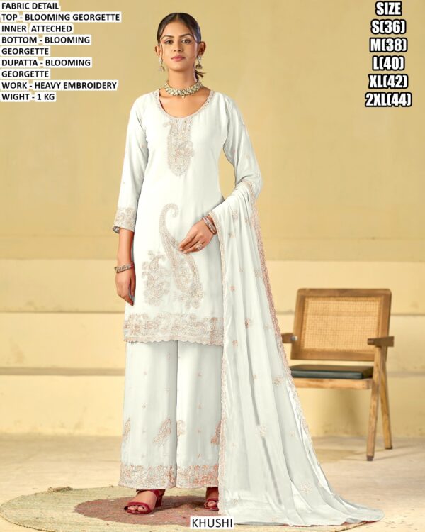 Festival Wear Women’s Kurta Palazzo Set