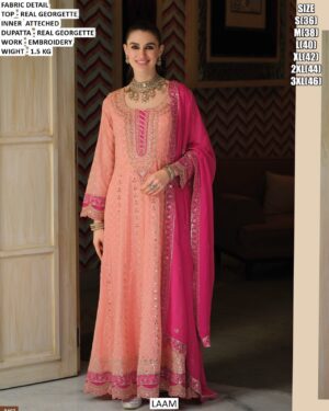 Elegant Anarkali Suit With Dupatta