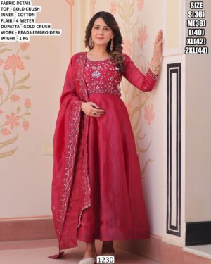 Elegant Anarkali Suit For Wedding Function