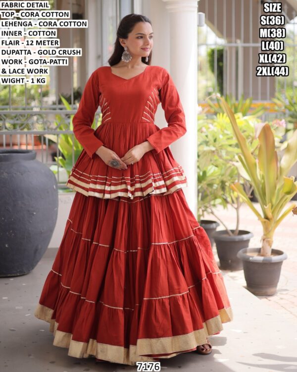 Garba And Navratri Lehenga Set For Women