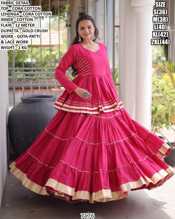 Garba And Navratri Lehenga Set For Women