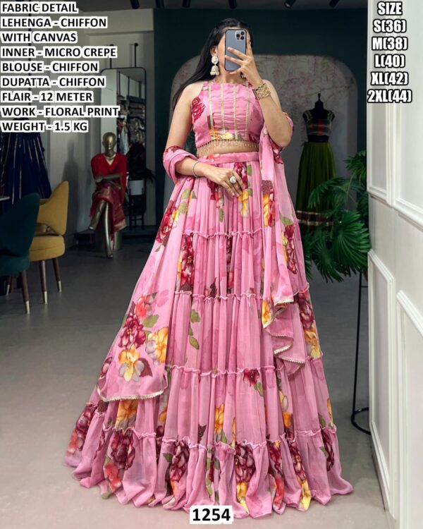 Stylish Lehenga Choli For Sangeet And Mehendi
