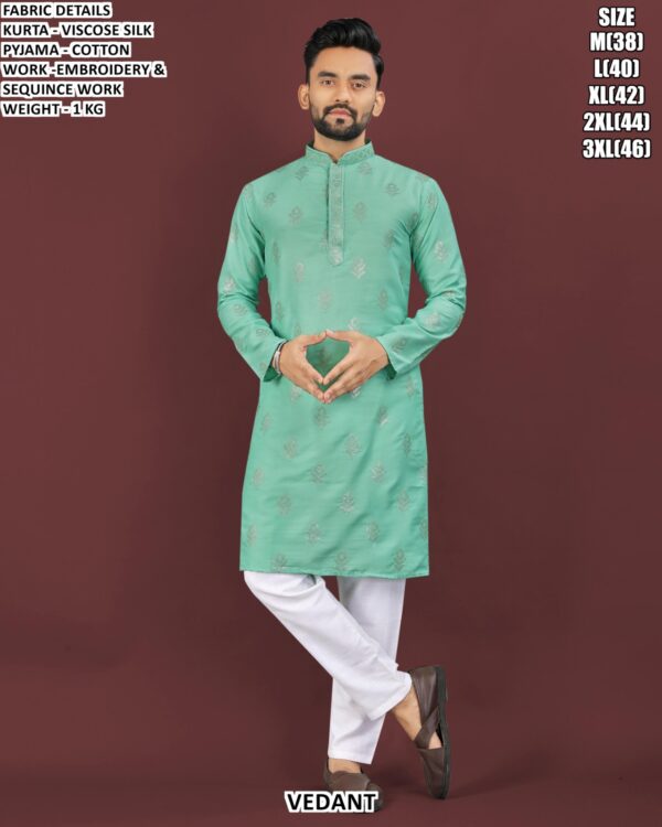 Wedding Wear Kurta Pajama For Men