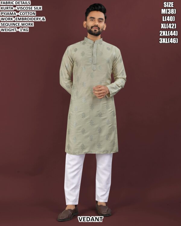 Wedding Wear Kurta Pajama For Men