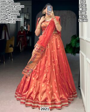 Designer Lehenga Choli With Dupatta
