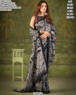 Tasar Silk Kalamkari Print Saree For Women