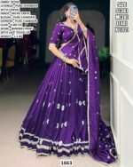 Bandhej Print Lehenga Choli For Women