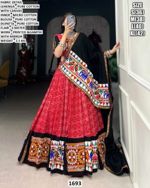 Navratri Special Cotton Lehenga Choli