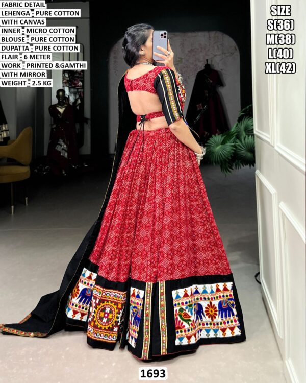 Navratri Special Cotton Lehenga Choli